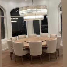 Load image into Gallery viewer, 8' White Rift Oak Dining Table