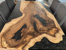 Load image into Gallery viewer, English Walnut Epoxy Dining Table