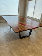 Load image into Gallery viewer, Walnut Epoxy Dining Table