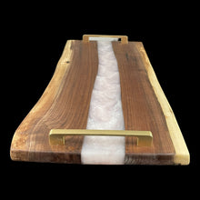 Load image into Gallery viewer, Blush Pink Walnut Charcuterie