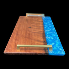 Load image into Gallery viewer, Ahoy Blue Curly Redwood Charcuterie