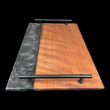 Load image into Gallery viewer, Silver Curly Redwood Charcuterie