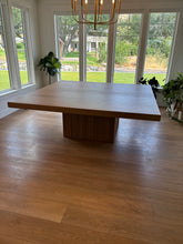 Load image into Gallery viewer, 7' Square White Oak Dining Table