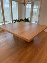 Load image into Gallery viewer, 7' Square White Oak Dining Table