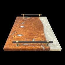 Load image into Gallery viewer, Arctic White Burl Charcuterie