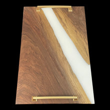 Load image into Gallery viewer, Matte White Walnut Charcuterie