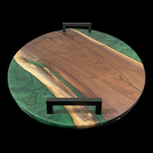 Load image into Gallery viewer, Emerald Walnut Oval Charcuterie