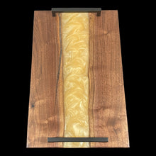 Load image into Gallery viewer, Walnut / Venetian Gold Charcuterie
