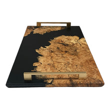 Load image into Gallery viewer, Obsidian Black Burl Charcuterie