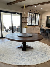 Load image into Gallery viewer, 7' RoundWalnut Dining Table