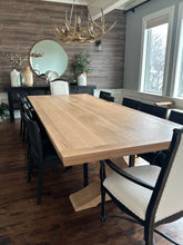 Load image into Gallery viewer, 9' White Oak Rectangle Dining Table