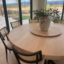 Load image into Gallery viewer, 7 'White Rift Oak Dining Table