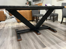 Load image into Gallery viewer, English Walnut Epoxy Dining Table