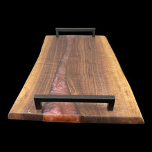 Load image into Gallery viewer, Shimmering Sunset Walnut Charcuterie