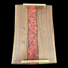 Load image into Gallery viewer, Copper Lava Walnut Charcuterie