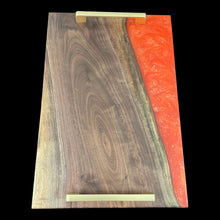 Load image into Gallery viewer, Fiery Orange Walnut Charcuterie
