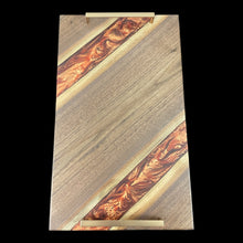 Load image into Gallery viewer, Copper Fire Walnut Charcuterie