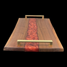 Load image into Gallery viewer, Copper Lava Walnut Charcuterie