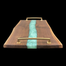 Load image into Gallery viewer, Blissful Teal Walnut Charcuterie