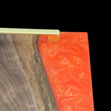 Load image into Gallery viewer, Fiery Orange Walnut Charcuterie