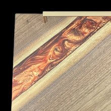 Load image into Gallery viewer, Copper Fire Walnut Charcuterie