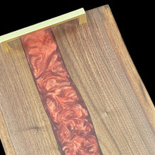 Load image into Gallery viewer, Copper Lava Walnut Charcuterie