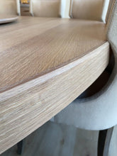 Load and play video in Gallery viewer, 8' White Rift Oak Dining Table