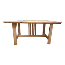 Load image into Gallery viewer, Marbled Ivory Oak Dining Table