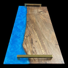 Load image into Gallery viewer, Ahoy Blue Walnut Charcuterie