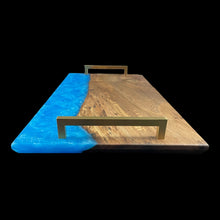 Load image into Gallery viewer, Ahoy Blue Walnut Charcuterie