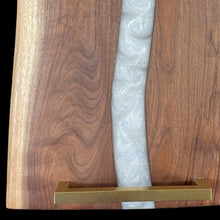 Load image into Gallery viewer, Arctic Walnut River Shimmer Charcuterie