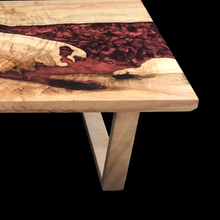 Load image into Gallery viewer, Sycamore Copper Epoxy Coffee Table