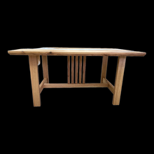 Load image into Gallery viewer, Marbled Ivory Oak Dining Table