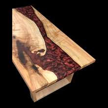Load image into Gallery viewer, Sycamore Copper Epoxy Coffee Table