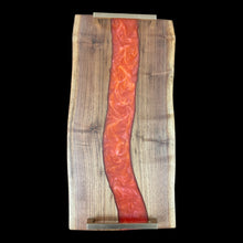 Load image into Gallery viewer, Fire Red Walnut Charcuterie