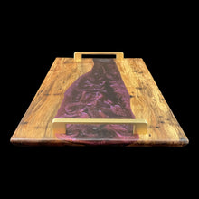 Load image into Gallery viewer, Black Violet Spalted Pecan Charcuterie