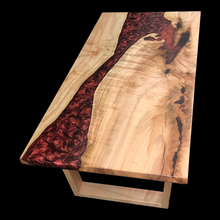 Load image into Gallery viewer, Sycamore Copper Epoxy Coffee Table