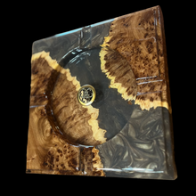 Load image into Gallery viewer, Chocolate Burl Cigar Tray
