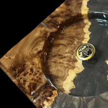 Load image into Gallery viewer, Chocolate Burl Cigar Tray