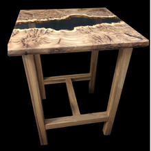 Load image into Gallery viewer, Clear Burl Endtable