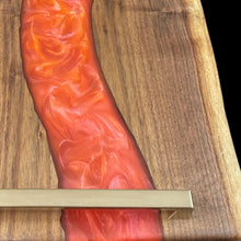 Load image into Gallery viewer, Fire Red Walnut Charcuterie