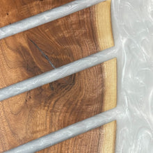 Load image into Gallery viewer, Geometric Arctic Walnut Charcuterie