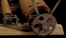 Load image into Gallery viewer, Reclaimed Oak Pulley Coffee Table
