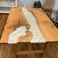 Load image into Gallery viewer, Oak Epoxy Dining Table
