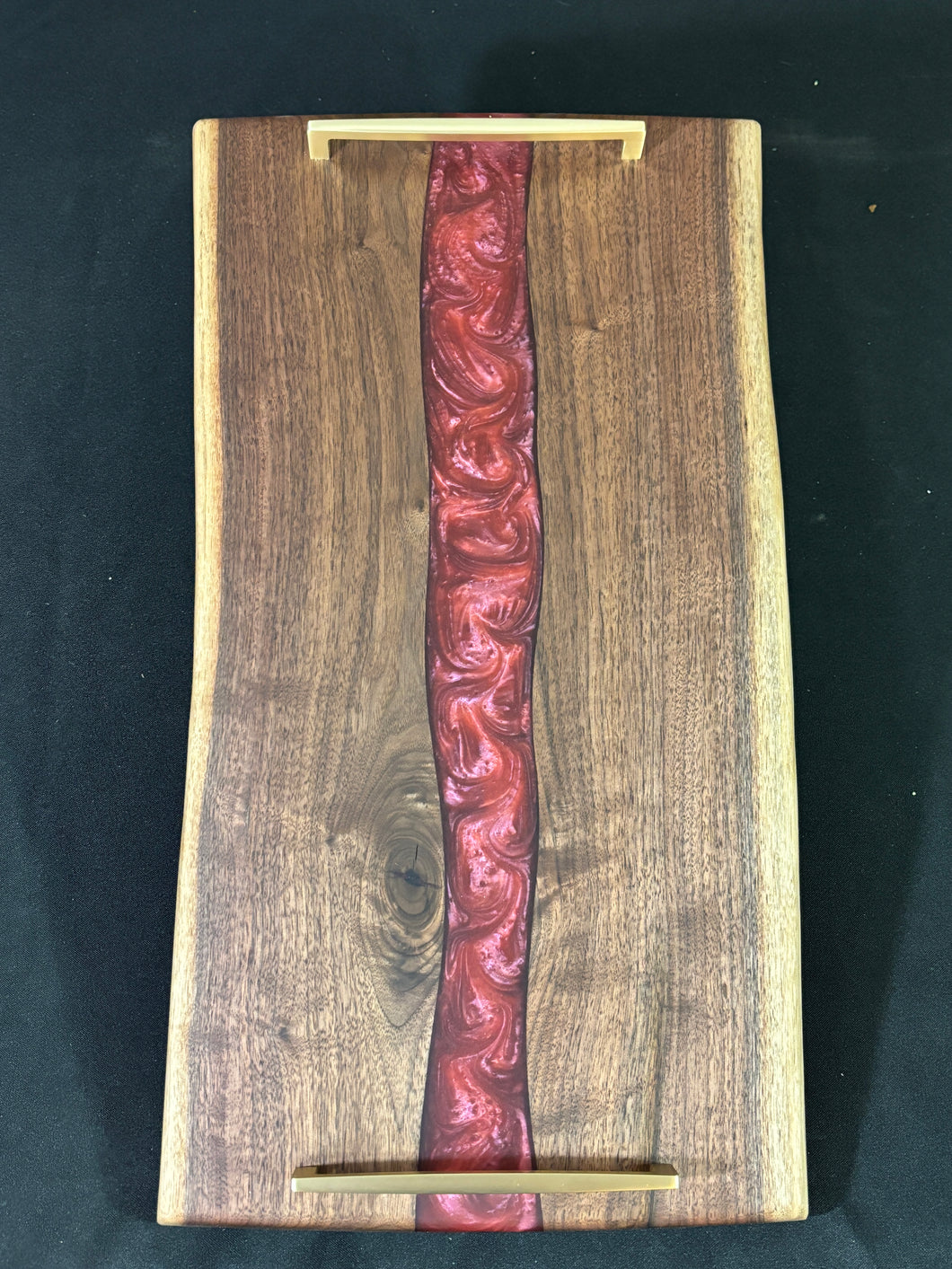 Walnut/ Diamond Savage Epoxy Charcuterie