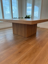 Load image into Gallery viewer, 7&#39; Square White Oak Dining Table
