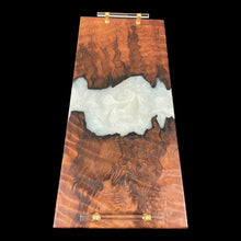 Load image into Gallery viewer, Arctic White Curly Redwood Charcuterie
