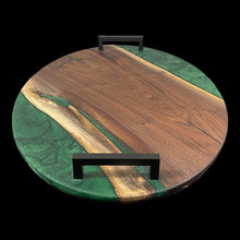 Load image into Gallery viewer, Emerald Walnut Oval Charcuterie
