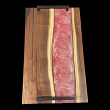 Load image into Gallery viewer, Pink Savage Walnut Charcuterie
