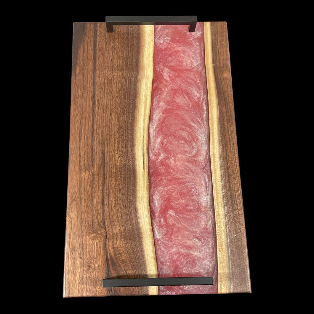 Pink Savage Walnut Charcuterie